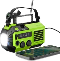 FosPower A1 NOAA Acil Durum Radyosu El Kranklı Solar