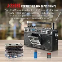 QFX J-220BT boombox – görsel 92