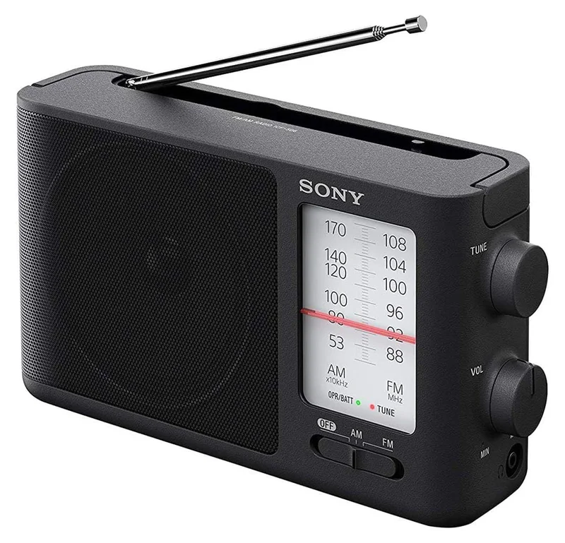 Sony ICF-506 Taşınabilir Radyo – FM/AM, Analog Kadran, 10 cm Hoparlör