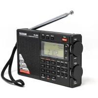 Tecsun PL-330 önden eğik görünüm, taşıma kayışı