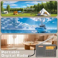 SIHUADON R-108 Taşınabilir Radyo