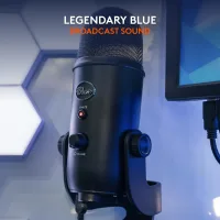 Blue Yeti Blackout USB mikrofon — görünüm 2
