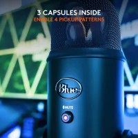 Blue Yeti Blackout USB mikrofon — görünüm 4