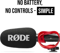 RØDE VideoMic GO II – USB & 3.5mm Shotgun Mikrofon