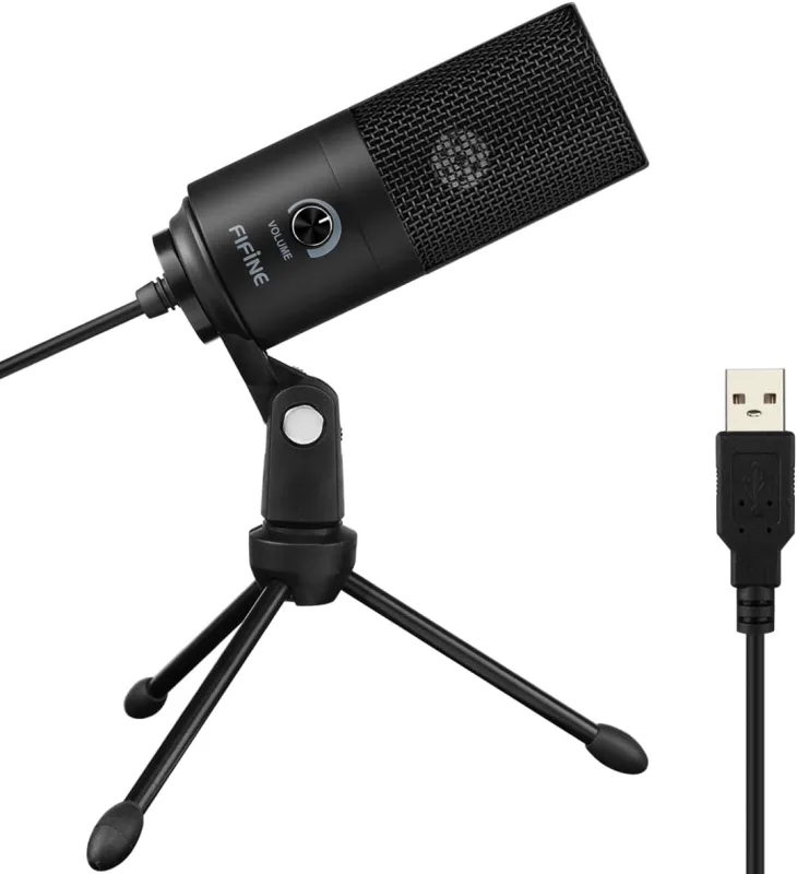 Fifine K669B USB Kondenser Mikrofon