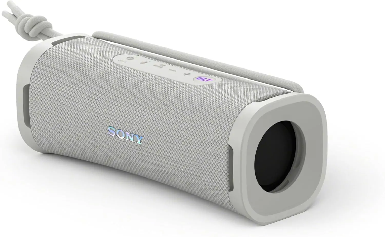 Sony ULT Field 1 Su Geçirmez Taşınabilir Bluetooth Hoparlör, Gelişmiş Bas, 12 Saat Pil, IP67 Dereceli Toz Geçirmez Darbeye Dayanıklı Paslanmaz, Çıkarılabilir Kayış (SRSULT10W), Kırık Beyaz - Görsel 1