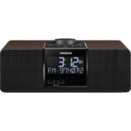 Sangean RCR-40 AM/FM, Bluetooth, AUX, Dijital Ayarlama ve Pil Yedeklemeli Ahşap Saatli Radyo