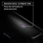 Sony ULT Field 1 Su Geçirmez Taşınabilir Bluetooth Hoparlör, Gelişmiş Bas, 12 Saat Pil, IP67 Dereceli Toz Geçirmez Darbeye Dayanıklı Paslanmaz, Çıkarılabilir Kayış (SRSULT10D), Turuncu - Görsel 4