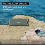Sony ULT Field 1 Su Geçirmez Taşınabilir Bluetooth Hoparlör, Gelişmiş Bas, 12 Saat Pil, IP67 Dereceli Toz Geçirmez Darbeye Dayanıklı Paslanmaz, Çıkarılabilir Kayış (SRSULT10D), Turuncu - Görsel 2