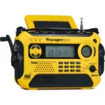 Kaito Voyager Pro KA600 Güneş Enerjisi, Dinamo Krank, El Feneri ile Acil Durum Radyosu