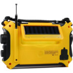 Kaito KA500 5 Powered Güneş Enerjisi, Dinamo Krank, El Feneri ile Acil Durum Radyosu (Sarı) - Görsel 4