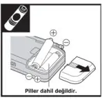 Panasonic RF-P50D Cep FM Radyo Gümüş RF-P50D - Görsel 3