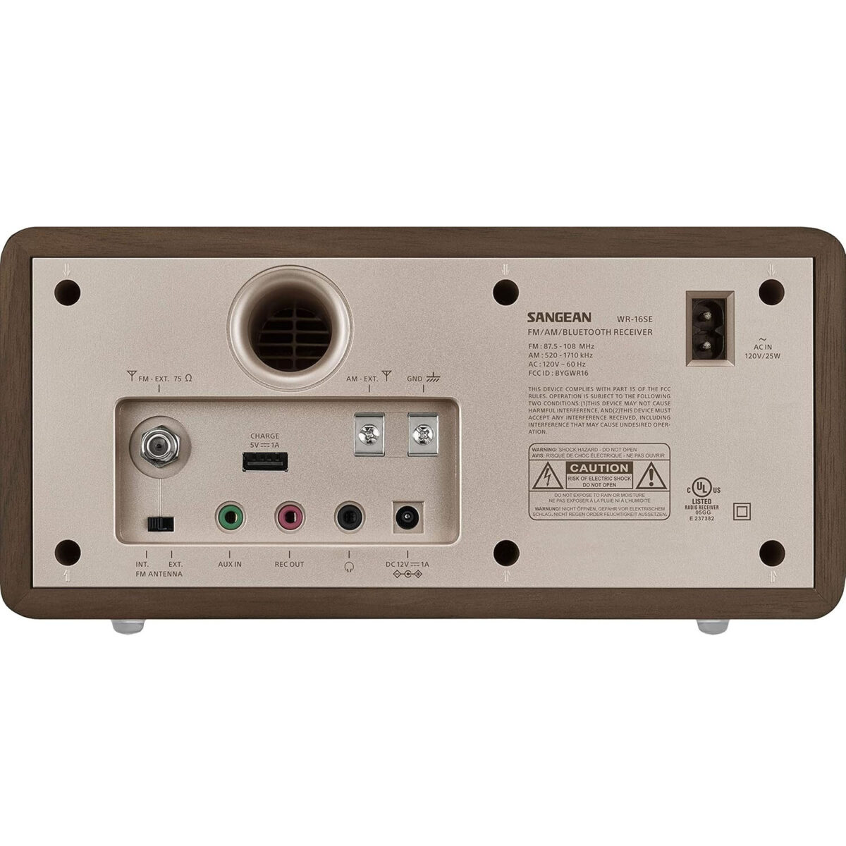 Sangean WR-16SE 45. Yıl Özel Ahşap Bluetooth Radyo - USB Şarj & NFC - Görsel 2