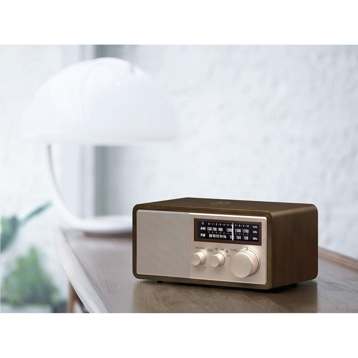 Sangean WR-16SE 45. Yıl Özel Ahşap Bluetooth Radyo - USB Şarj & NFC - Görsel 3