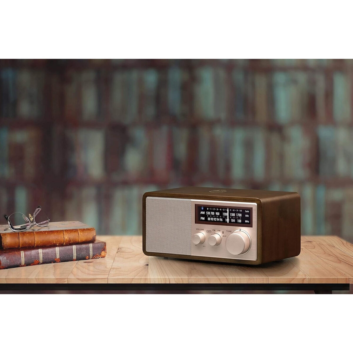 Sangean WR-16SE 45. Yıl Özel Ahşap Bluetooth Radyo - USB Şarj & NFC - Görsel 4