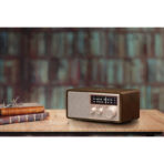 Sangean WR-16SE 45. Yıl Özel Ahşap Bluetooth Radyo - USB Şarj & NFC - Görsel 4