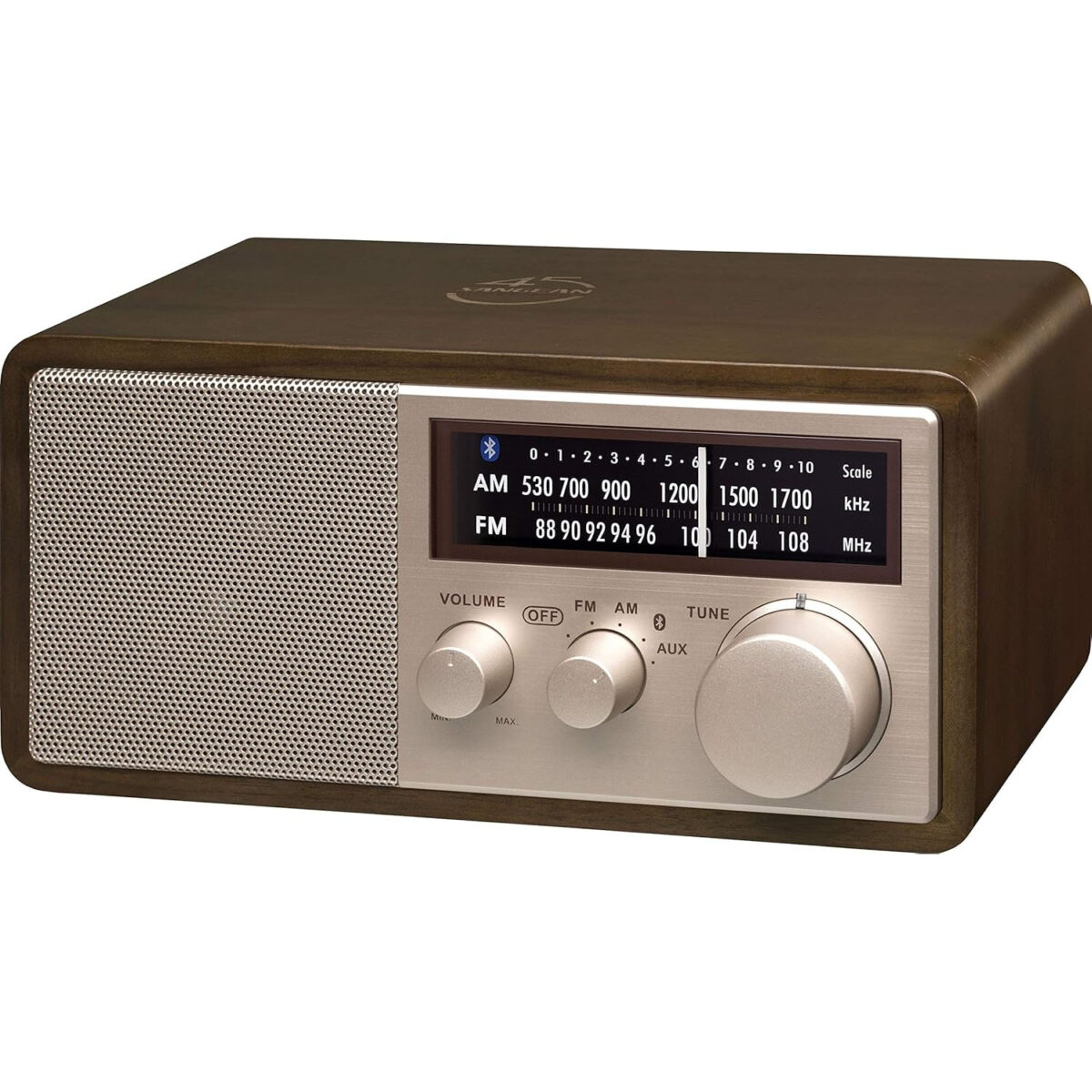 Sangean WR-16SE 45. Yıl Özel Ahşap Bluetooth Radyo - USB Şarj & NFC - Görsel 6