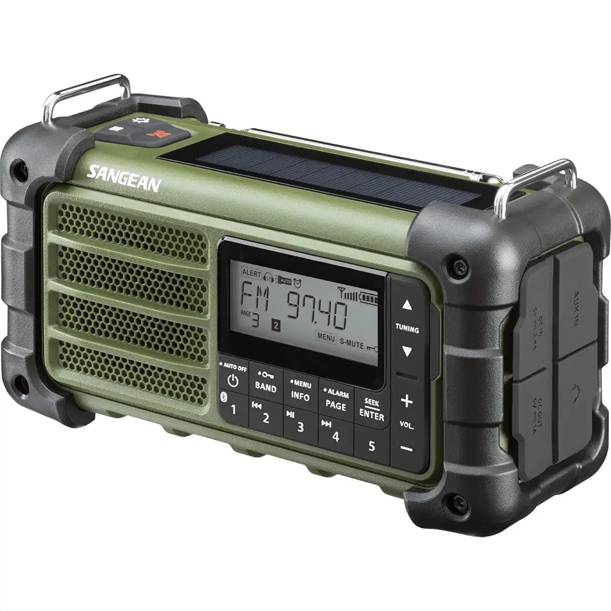 Sangean MMR-99 Kamp Radyosu AM/FM-RBDS/Bluetooth/AUX/ - Görsel 3