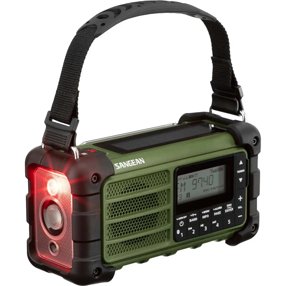 Sangean MMR-99 Kamp Radyosu AM/FM-RBDS/Bluetooth/AUX/ - Görsel 2