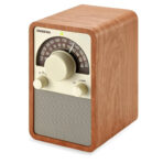 Sangean AM/FM Masa Üstü Ahşap Radyo (Ceviz) - Görsel 2