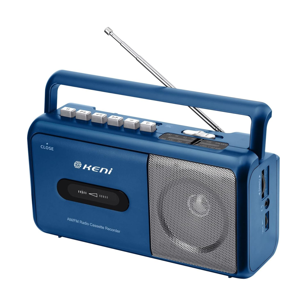 G Keni Taşınabilir Kaset Çalar AM/FM Radyo - Görsel 3