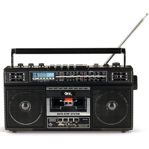 QFX J-220BT Boombox FM Radyo USB Çalar Bluetooth