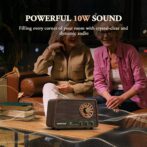 Audiocrazy Vintage AM/FM Radyo Bluetooth Özellikli Hoparlör - Görsel 7