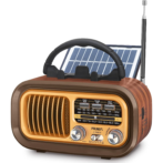 PRUNUS J-150 Taşınabilir Retro Radyo AM/FM/SW/Bluetooth