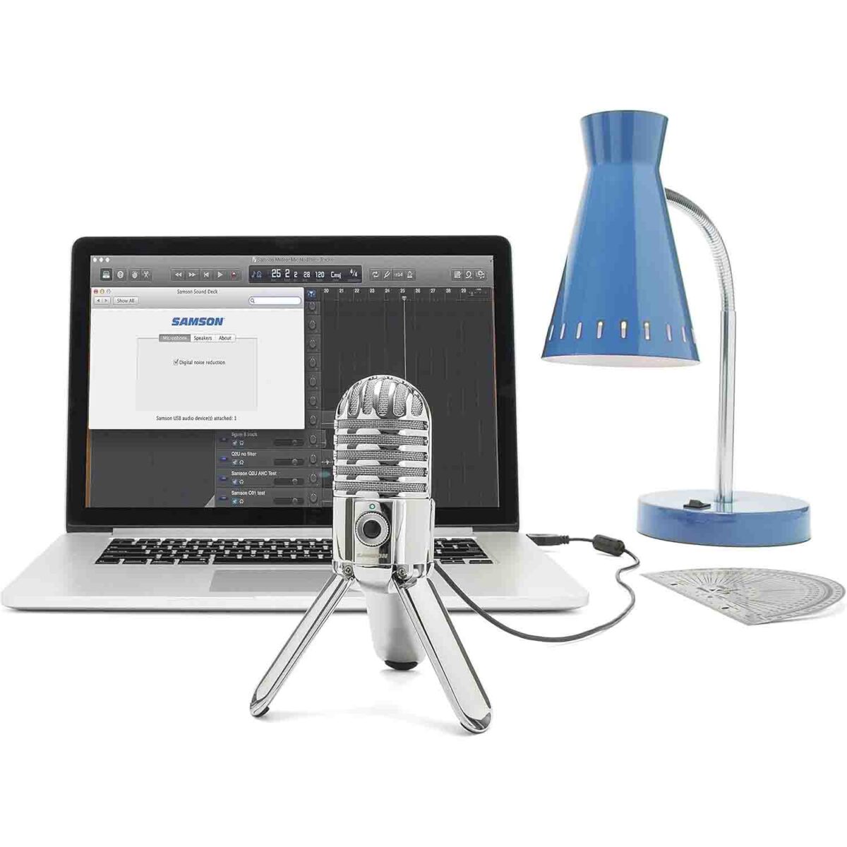 Samson Meteor Mic USB Condenser Mikrofon – Podcast, Yayın ve Müzik Kayıt Mikrofonu - Görsel 6