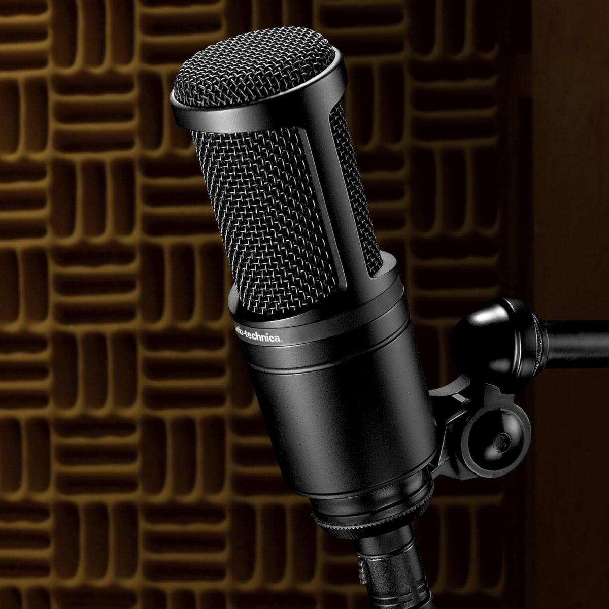 Audio-Technica AT2020 Cardioid Condenser XLR Stüdyo Mikrofonu – Ev Stüdyosu, Podcast ve Kayıt için Profesyonel Mikrofon - Görsel 3