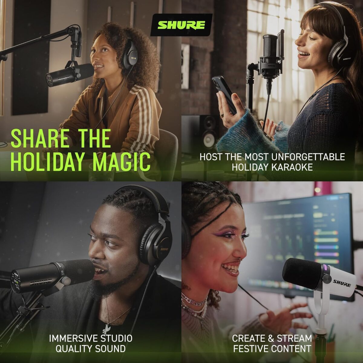 Shure SM7B XLR Stüdyo Mikrofonu – Podcast, Yayın ve Vokal Kayıt için Profesyonel Dinamik Mikrofon - Görsel 5