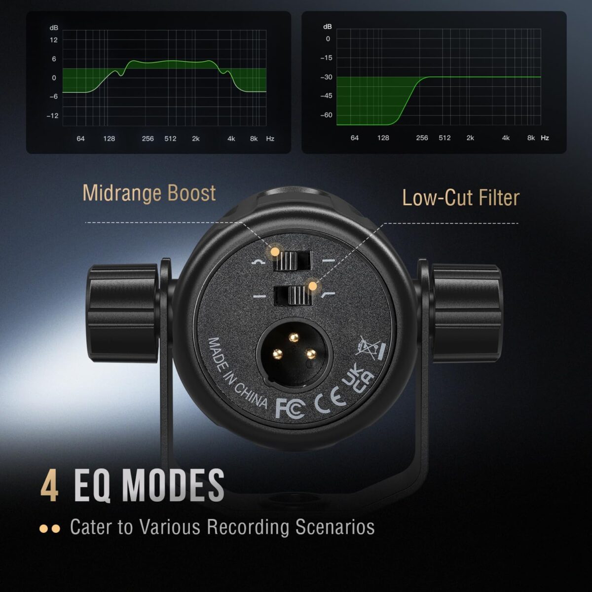 fifine tank1 dinamik mikrofon
