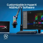 HyperX QuadCast 2 S USB Mikrofon - RGB Aydınlatmalı Profesyonel Yayıncı ve Oyuncu Mikrofonu - Görsel 10