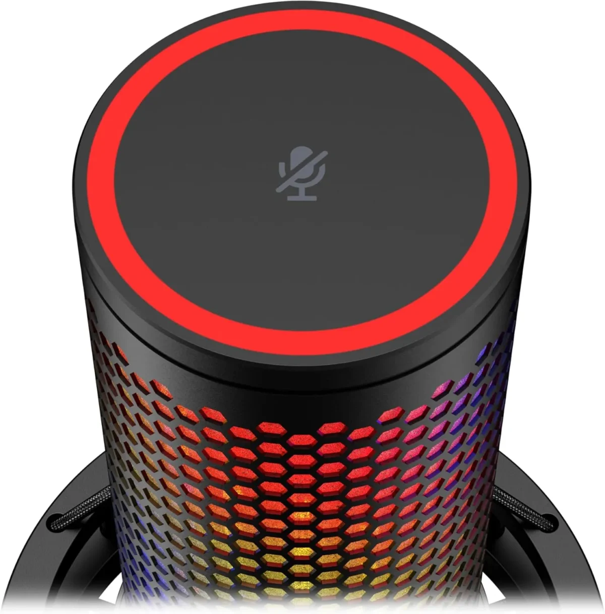 HyperX QuadCast 2 S USB Mikrofon - RGB Aydınlatmalı Profesyonel Yayıncı ve Oyuncu Mikrofonu - Görsel 3