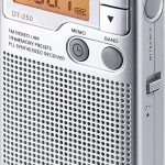 Sangean DT-250 S Cep Radyosu (MW/FM tuner, LCD) Gümüş